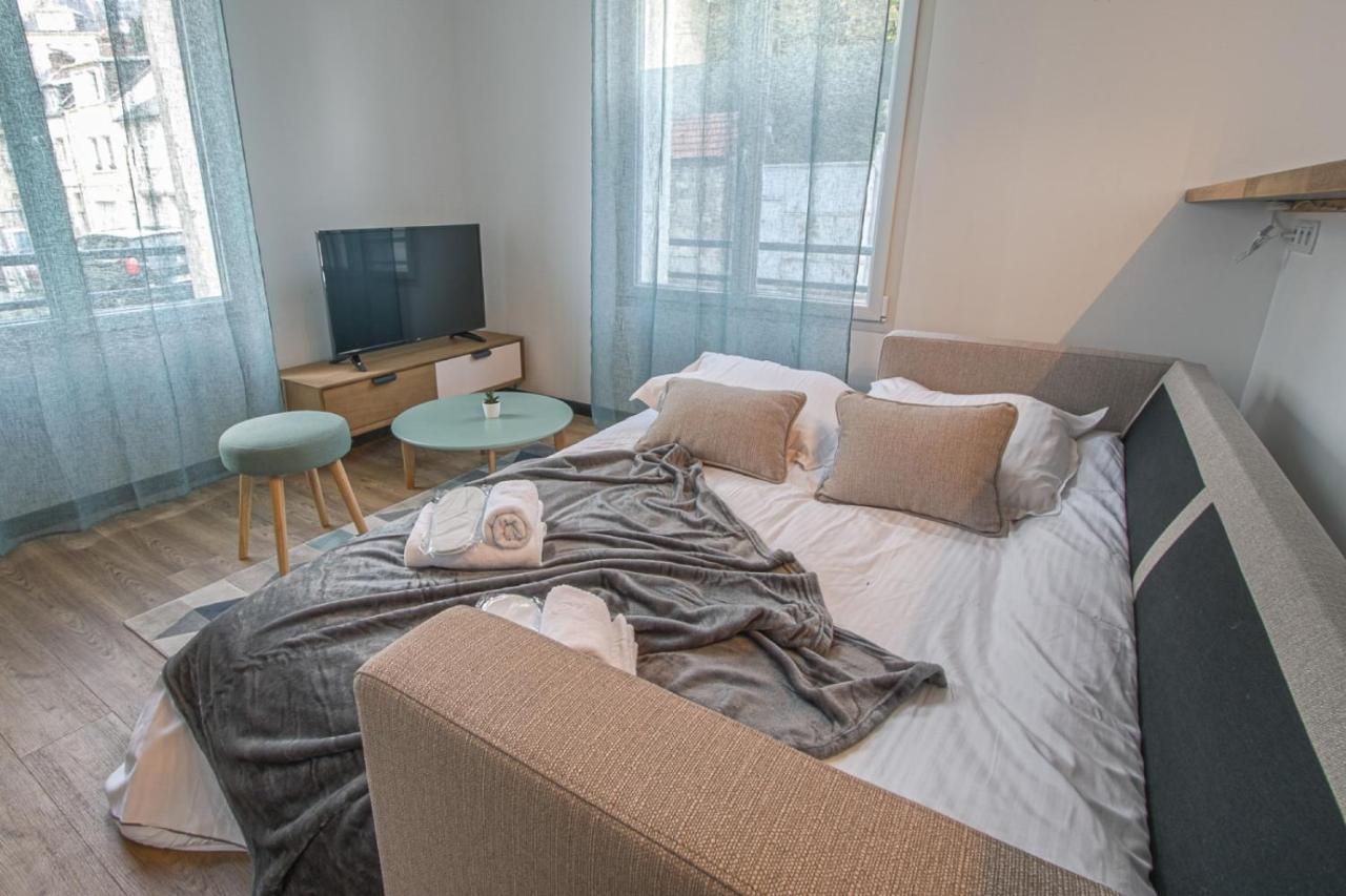 Douces Nuits Caennaises - Parking Prive Inclus, Centre Ville ภายนอก รูปภาพ